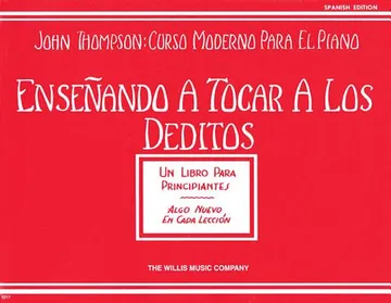 Libro Enseñando a tocar a los deditos — John Thompson